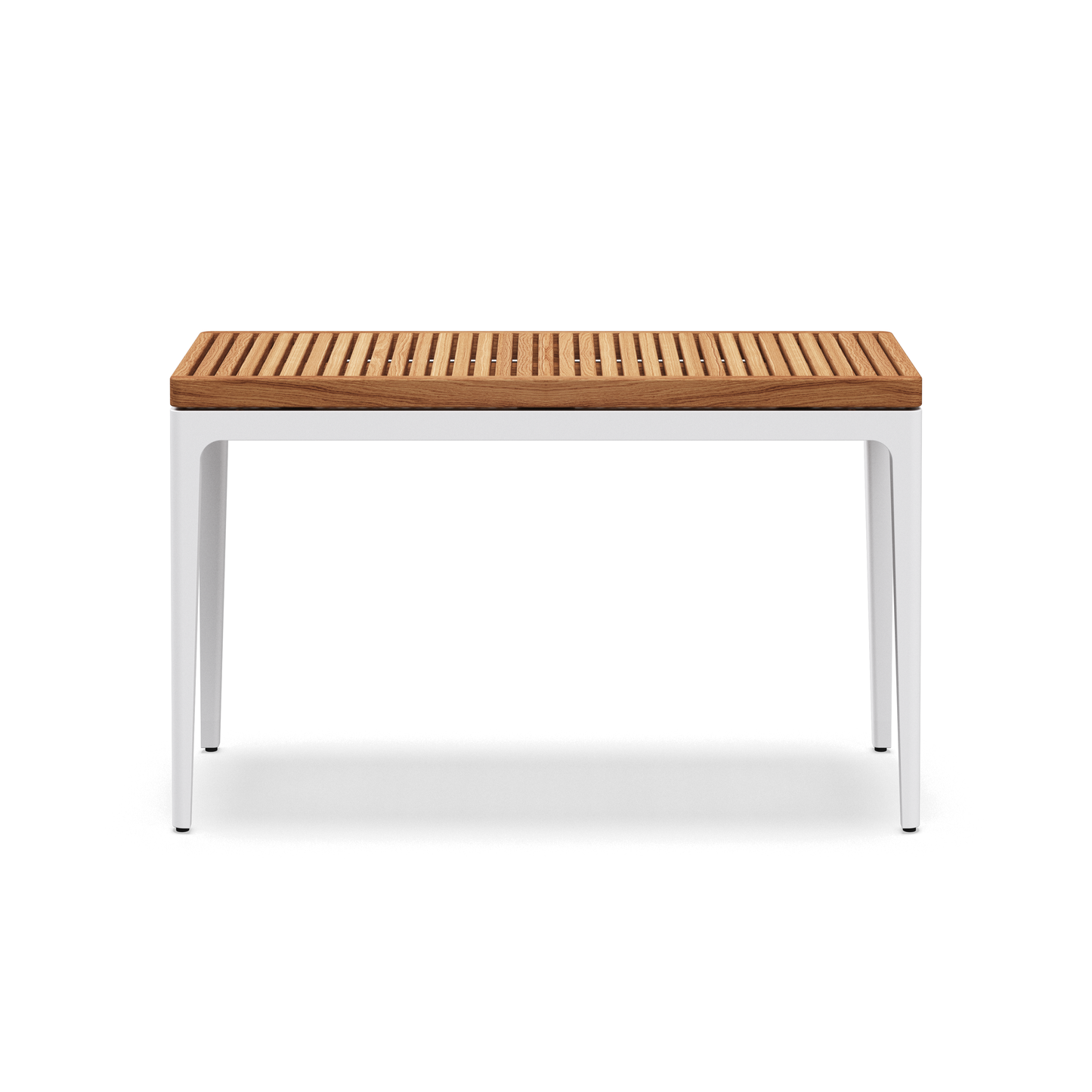 Grid Teak Console Table