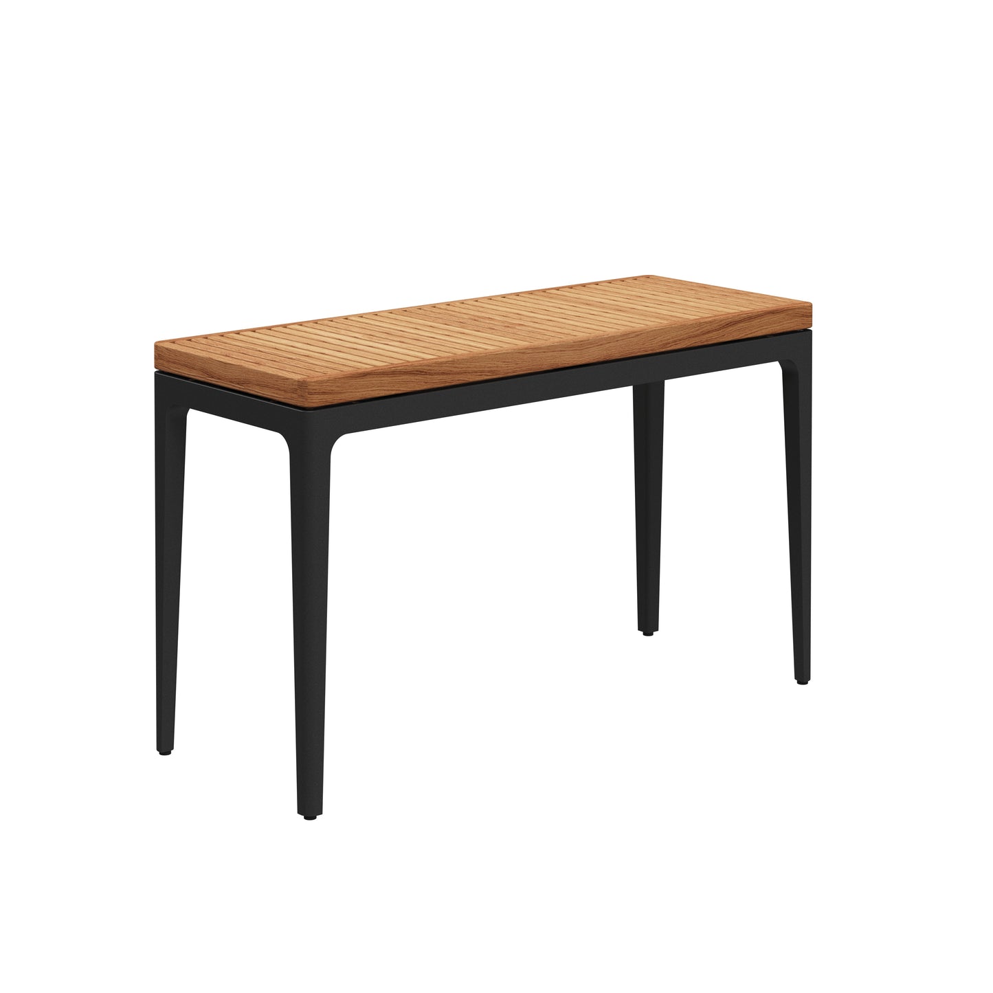 Grid Teak Console Table