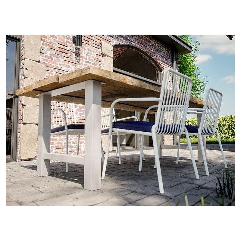 H-Frame Industrial Leg Dining Base-Contract Furniture Store for hospitality, leisure & commercial projects