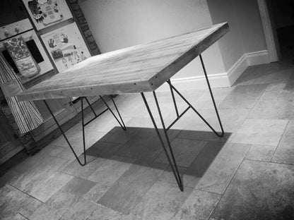Hairpin Double Prong Leg Dining Base