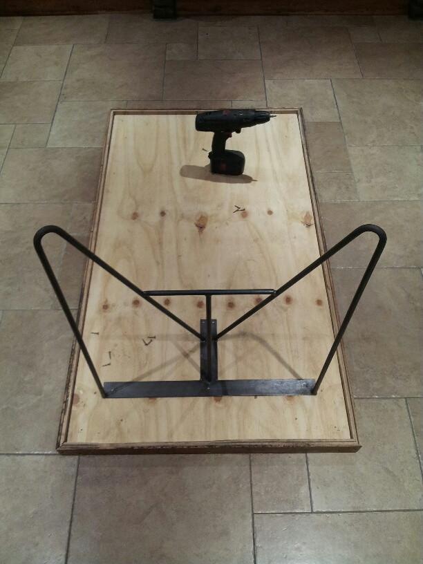 Hairpin Double Prong Leg Dining Base