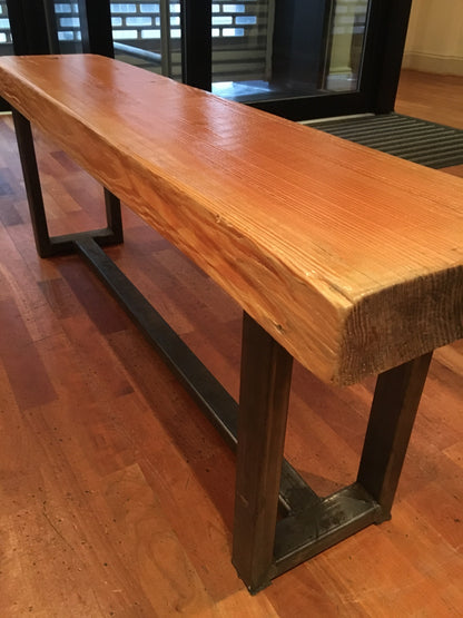 Handmade Industrial Bench