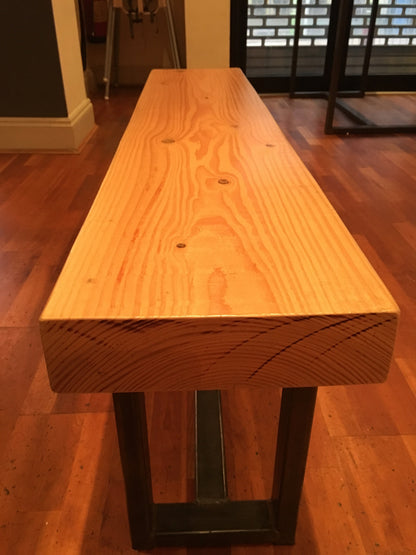Handmade Industrial Bench