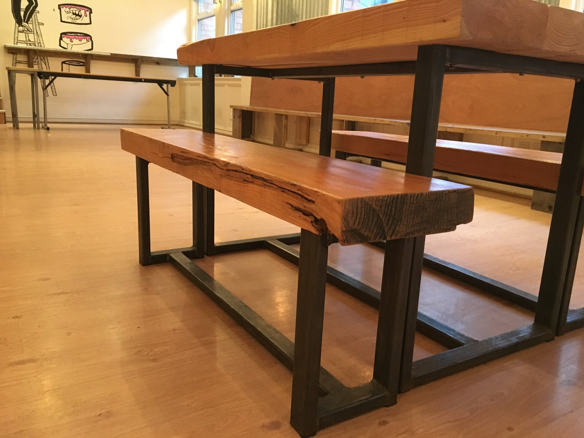Handmade Industrial Bench-Spitnsawdust-Contract Furniture Store