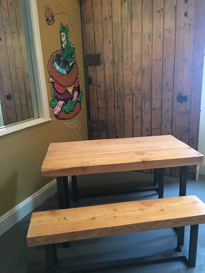 Handmade Industrial Dining Table-Contract Furniture Store for hospitality, leisure & commercial projects