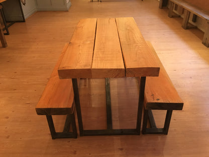 Handmade Industrial Dining Table-Contract Furniture Store for hospitality, leisure & commercial projects