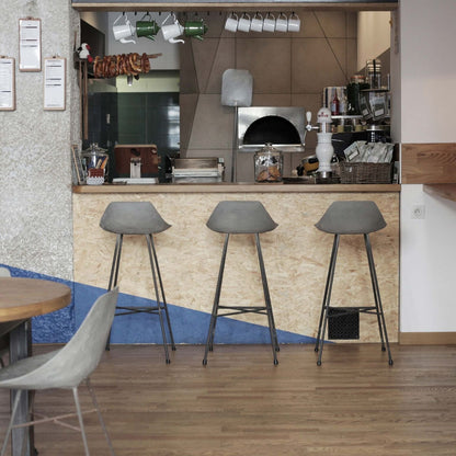 Hauteville Concrete High Stool