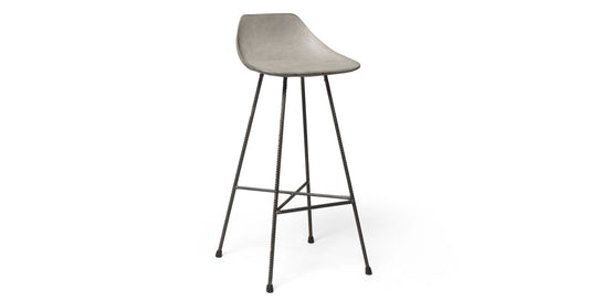 Hauteville Concrete High Stool-Contract Furniture Store for hospitality, leisure & commercial projects