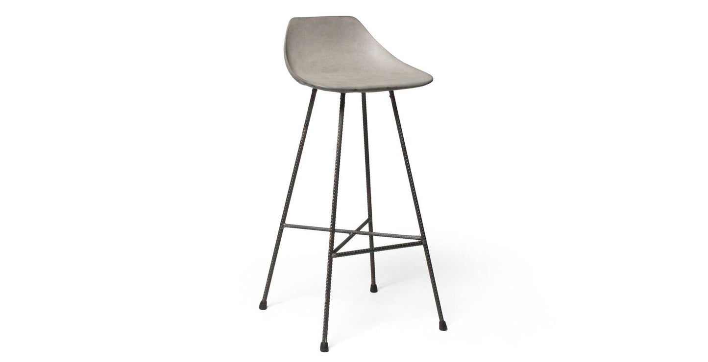 Hauteville Concrete High Stool