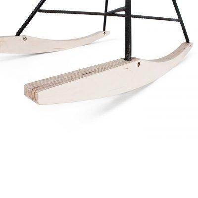 Hauteville Concrete Rocking Chair c/w Metal Legs-Lyon Beton-Contract Furniture Store
