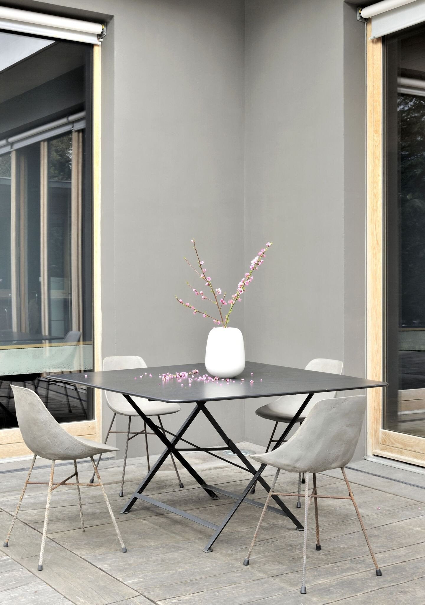 Hauteville Concrete Side Chair