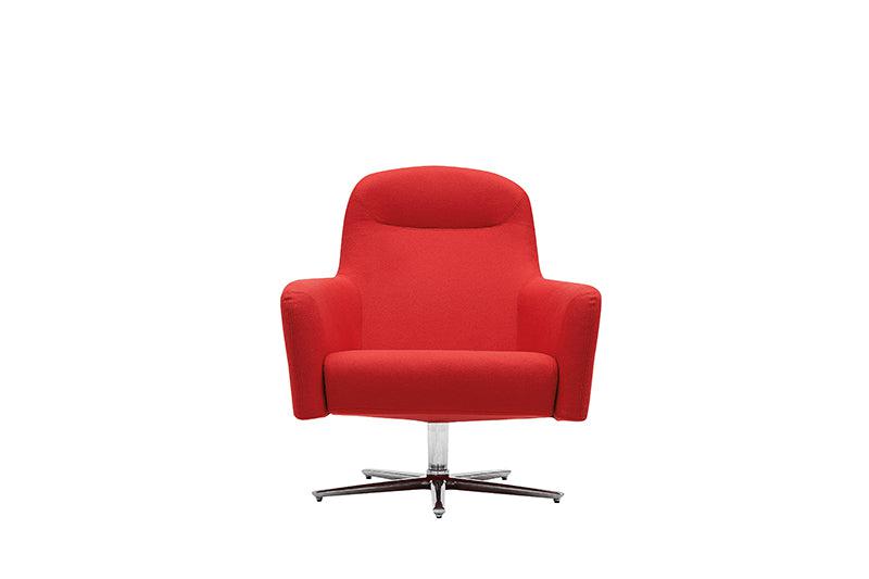Havana Swivel Low Lounge Chair-Contract Furniture Store for hospitality, leisure & commercial projects