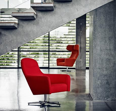 Havana Swivel Low Lounge Chair-Contract Furniture Store for hospitality, leisure & commercial projects