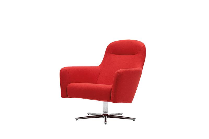 Havana Swivel Low Lounge Chair-Contract Furniture Store for hospitality, leisure & commercial projects