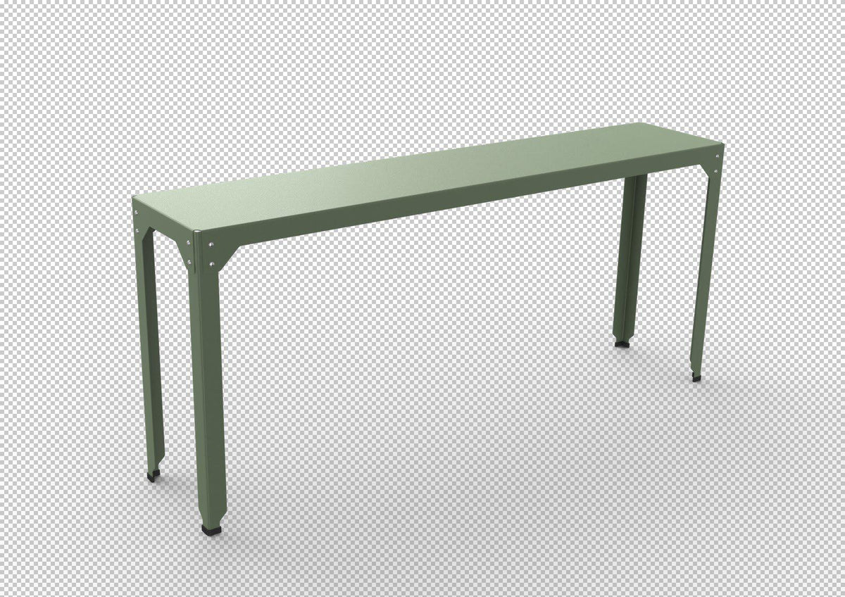 Hegoa Console Table-Matière Grise-Contract Furniture Store