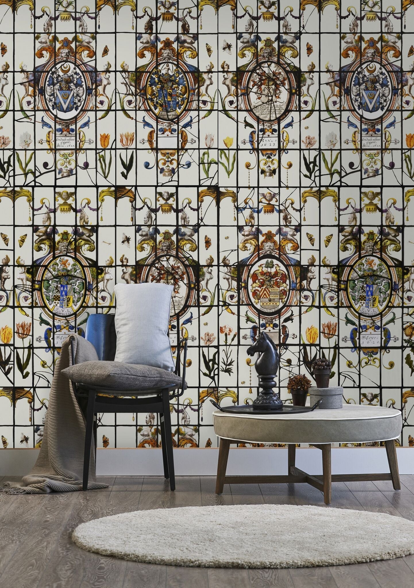 Heraldische Wallpaper-Contract Furniture Store for hospitality, leisure & commercial projects