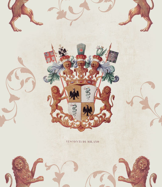 Heraldry Wallpaper-Contract Furniture Store for hospitality, leisure & commercial projects