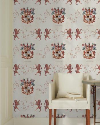 Heraldry Wallpaper-Contract Furniture Store for hospitality, leisure & commercial projects