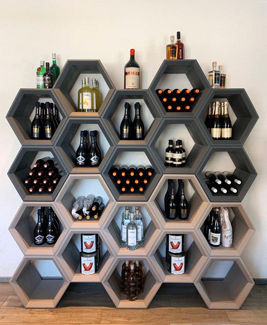 Hexa Bookcase-Contract Furniture Store for hospitality, leisure & commercial projects