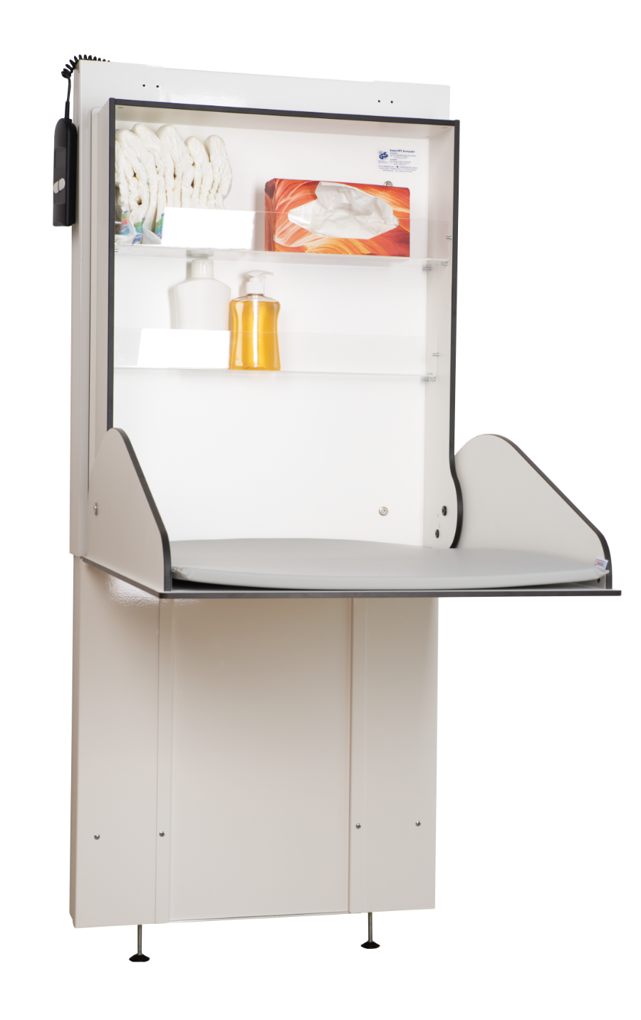 Hiiwi Wall Changing Table Lift-Contract Furniture Store for hospitality, leisure & commercial projects