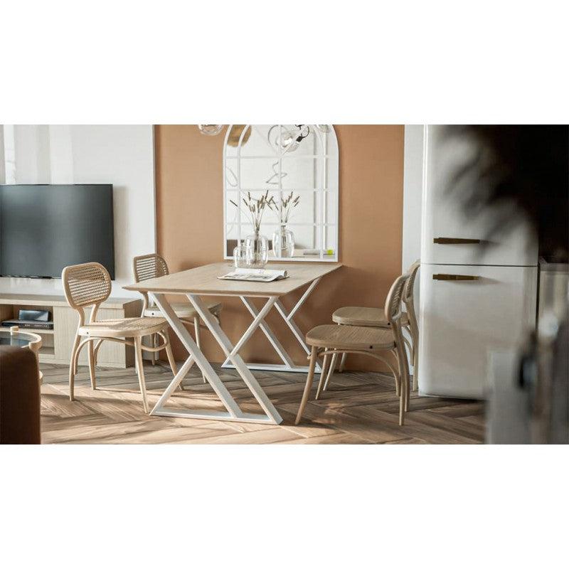 Hourglass Double Leg Dining Base-La Fabrique Des Pieds-Contract Furniture Store