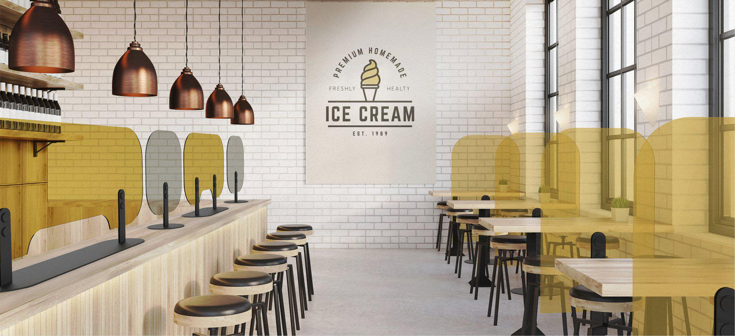 Ice Cream Bench Barrier