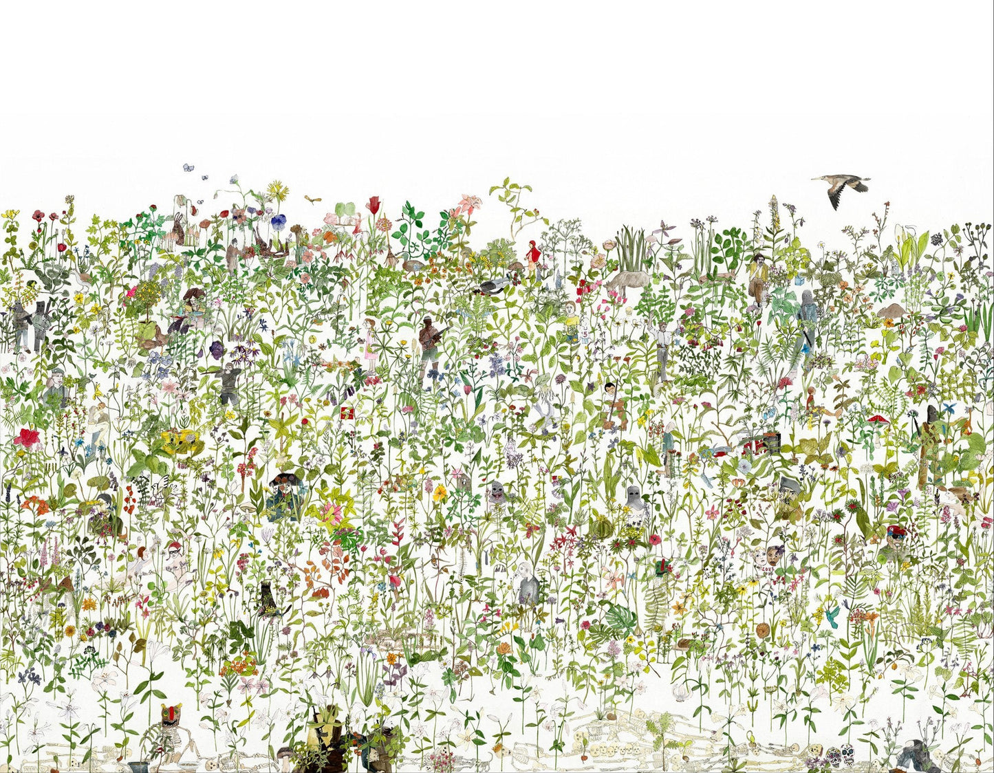In The Garden Wallpaper