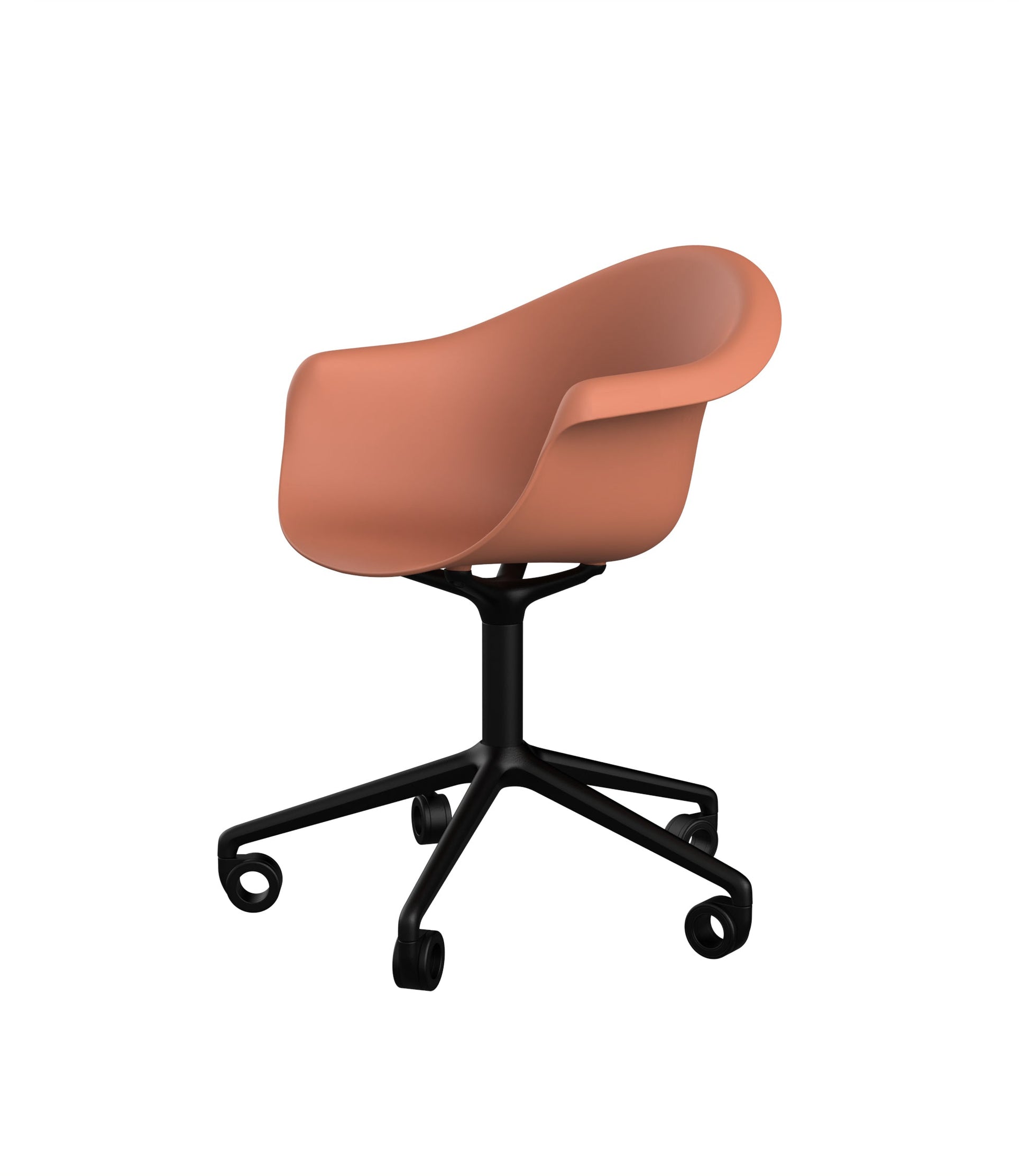 Incasso Swivel Caster Armchair-Contract Furniture Store for hospitality, leisure & commercial projects