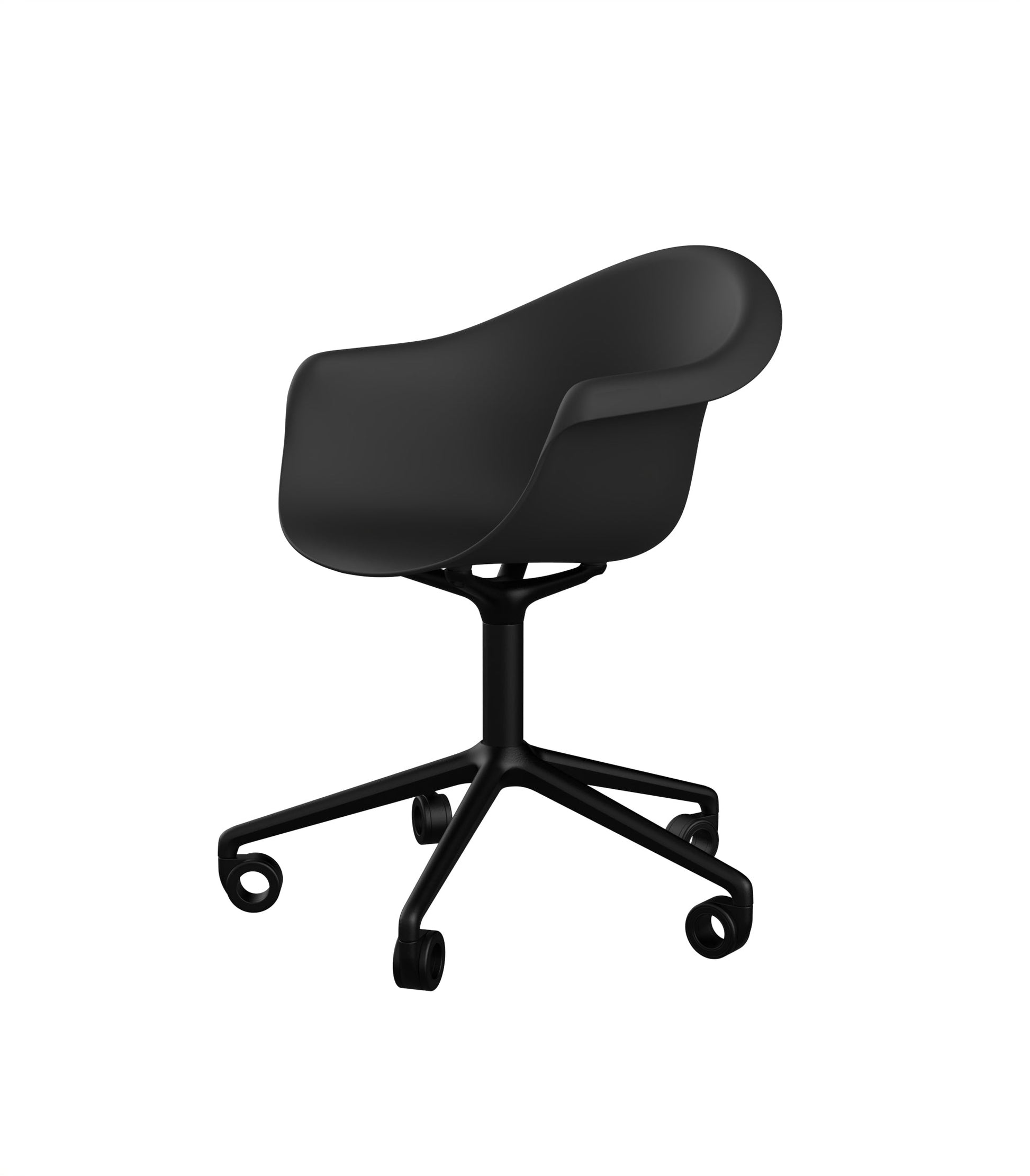 Incasso Swivel Caster Armchair-Contract Furniture Store for hospitality, leisure & commercial projects