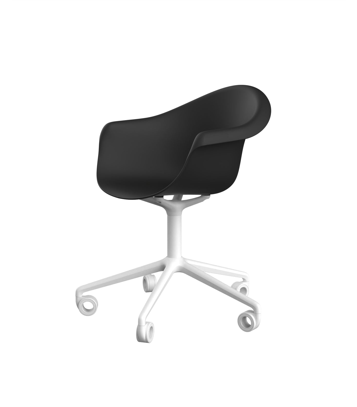 Incasso Swivel Caster Armchair-Contract Furniture Store for hospitality, leisure & commercial projects
