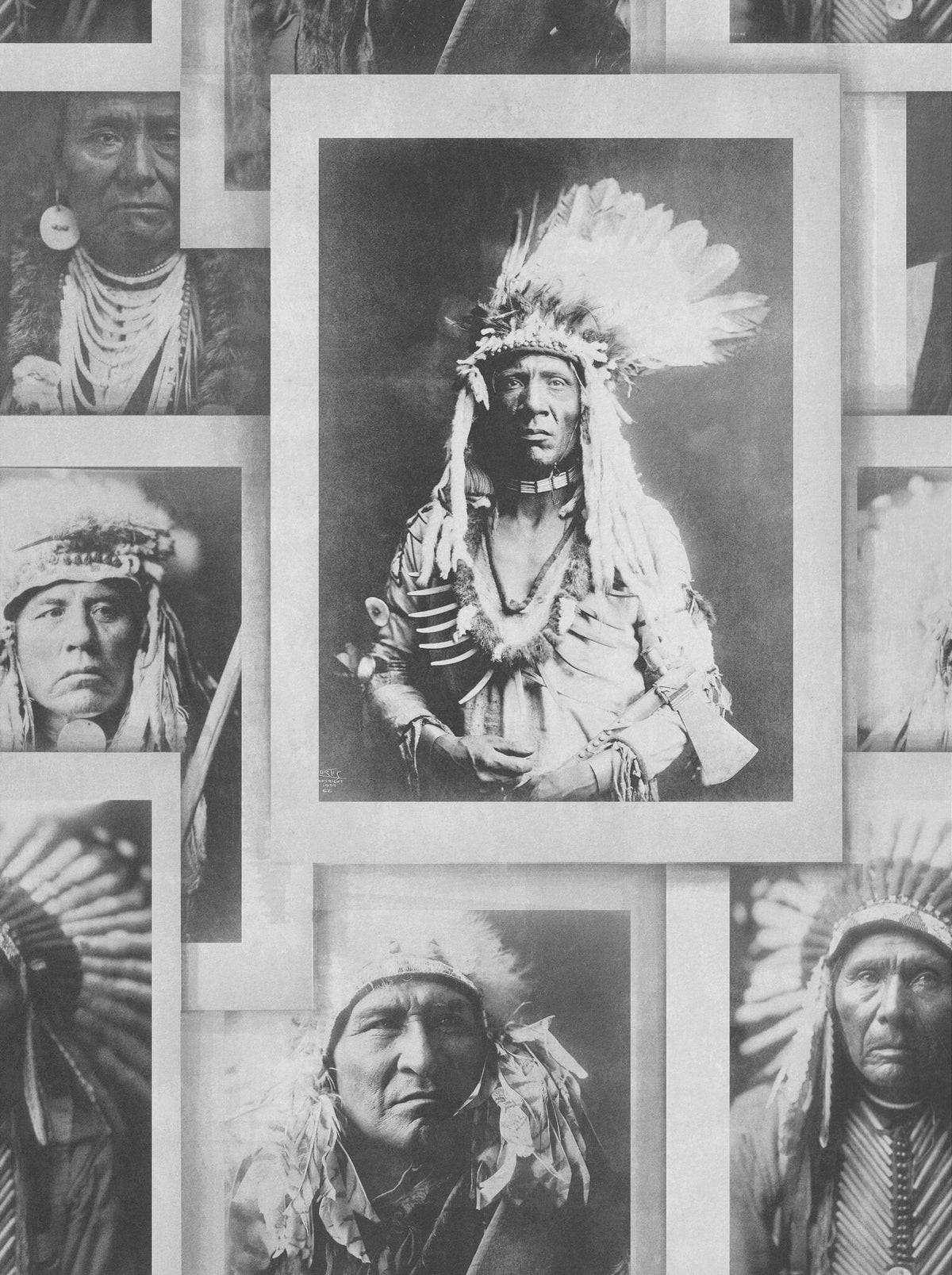 Indian Chiefs Wallpaper-Mind The Gap-Contract Furniture Store