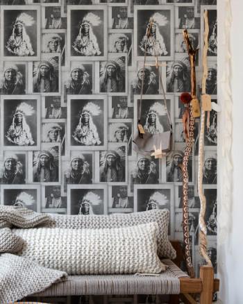 Indian Chiefs Wallpaper-Contract Furniture Store for hospitality, leisure & commercial projects