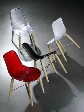 Inna Side Chair c/w Wood Legs-Cignini-Contract Furniture Store