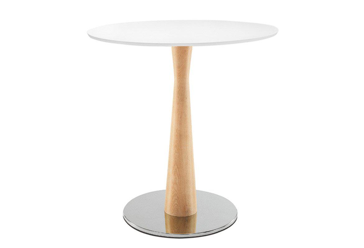 Inox 4481 Dining Round Base-Pedrali-Contract Furniture Store