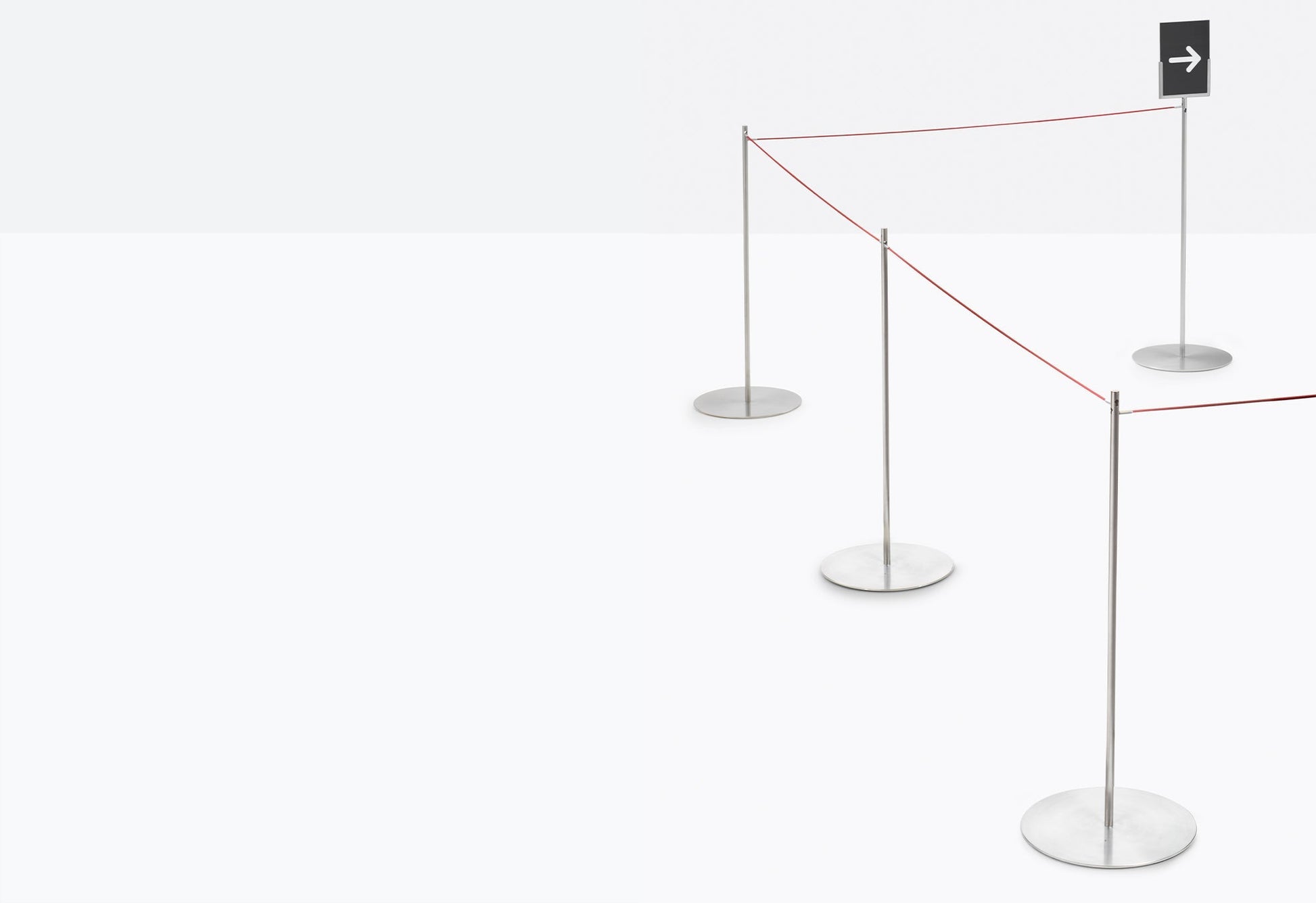 Inox 5171 Crowd Control Barrier-Contract Furniture Store for hospitality, leisure & commercial projects