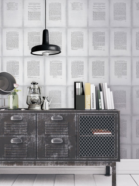 Inside Book Wallpaper-Contract Furniture Store for hospitality, leisure & commercial projects