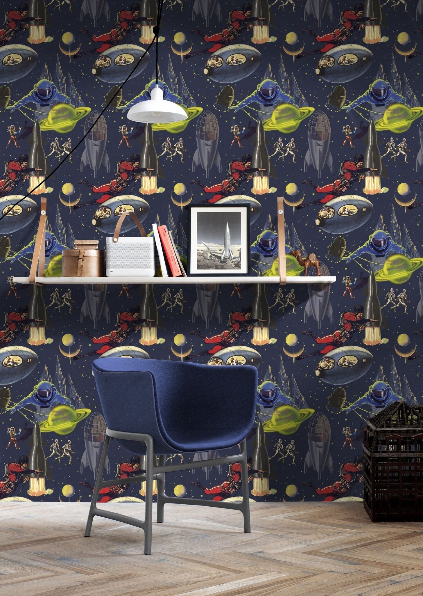 Intergalactic Wallpaper-Contract Furniture Store for hospitality, leisure & commercial projects