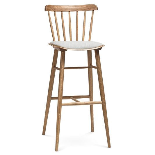 Ironica Upholstered High Stool-Contract Furniture Store for hospitality, leisure & commercial projects