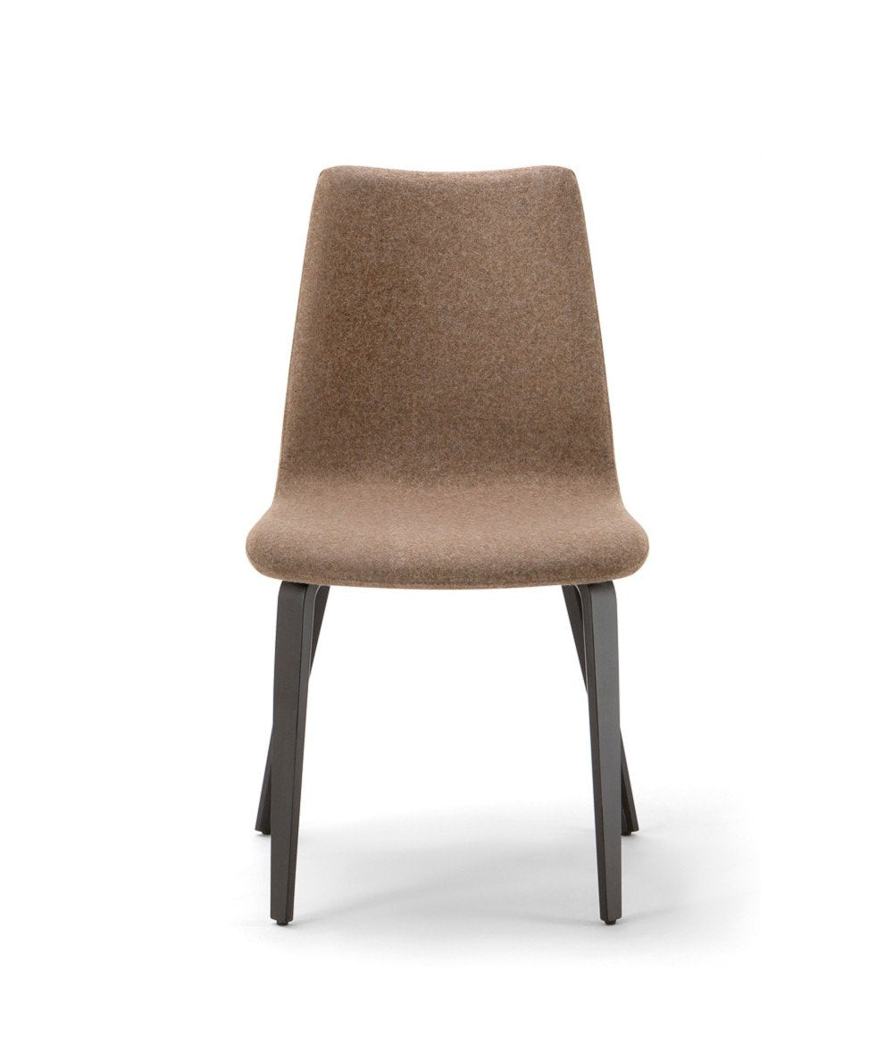 Isabel 01 Side Chair c/w Wood Legs 2-Torre-Contract Furniture Store