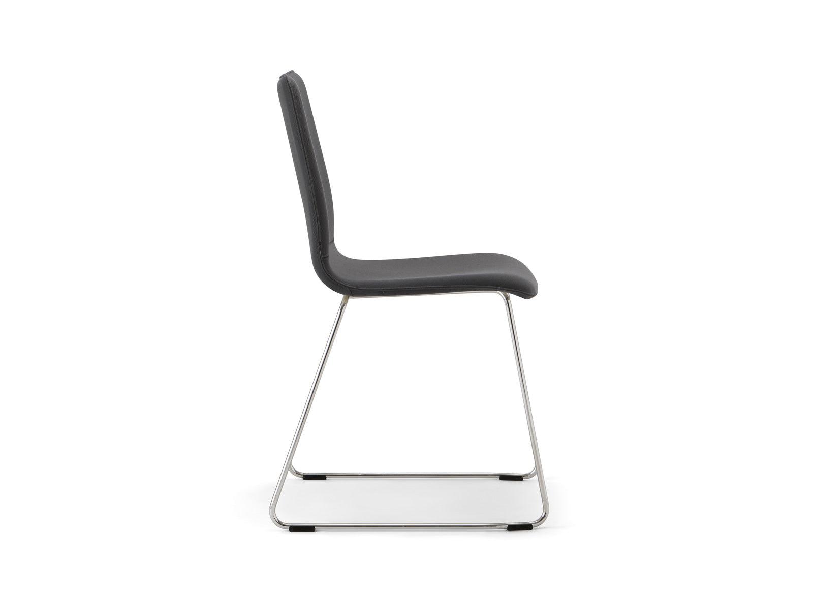 Isabel 01 Side Chair c/w Sled Legs-Torre-Contract Furniture Store