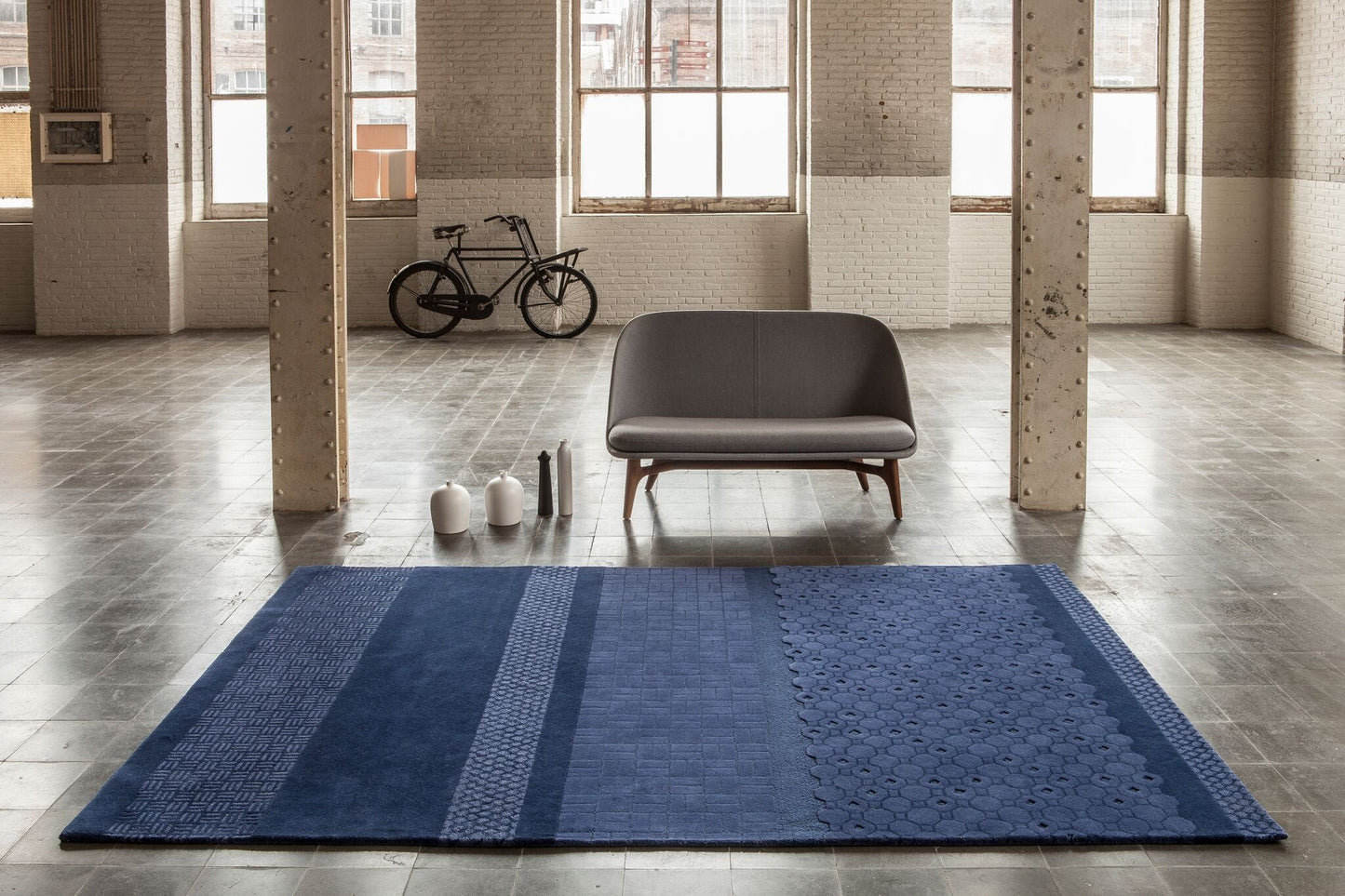 Jie Blue Rug-Contract Furniture Store for hospitality, leisure & commercial projects