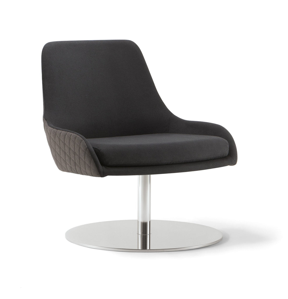 Jo Lounge Chair c/w Swivel Base-Tirolo-Contract Furniture Store