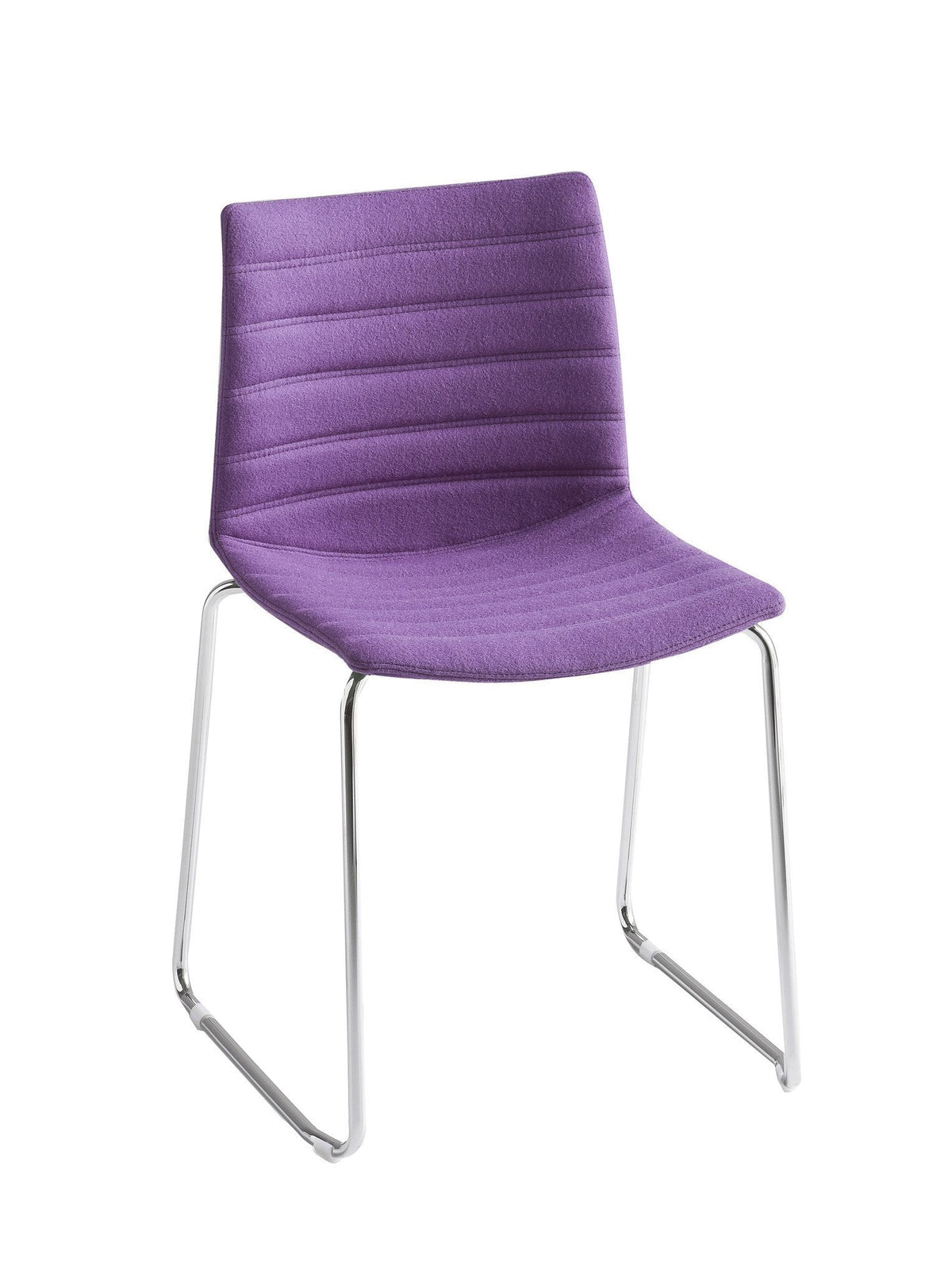 Kanvas Full Side Chair c/w Sled Legs-Gaber-Contract Furniture Store
