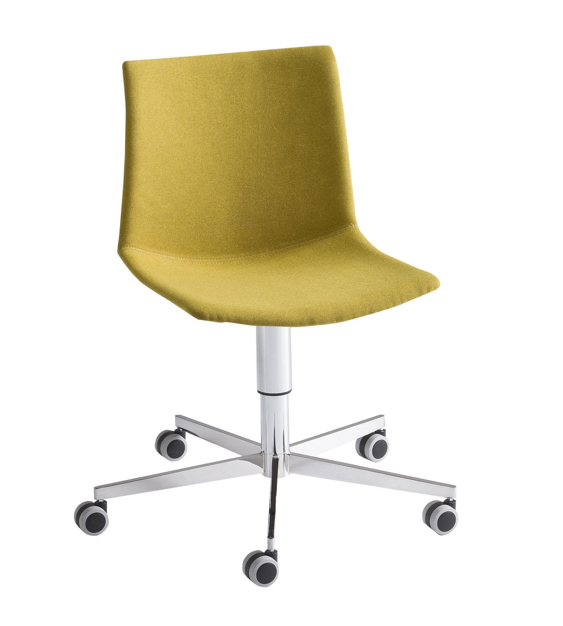 Kanvas Front Side Chair c/w Wheels-Gaber-Contract Furniture Store