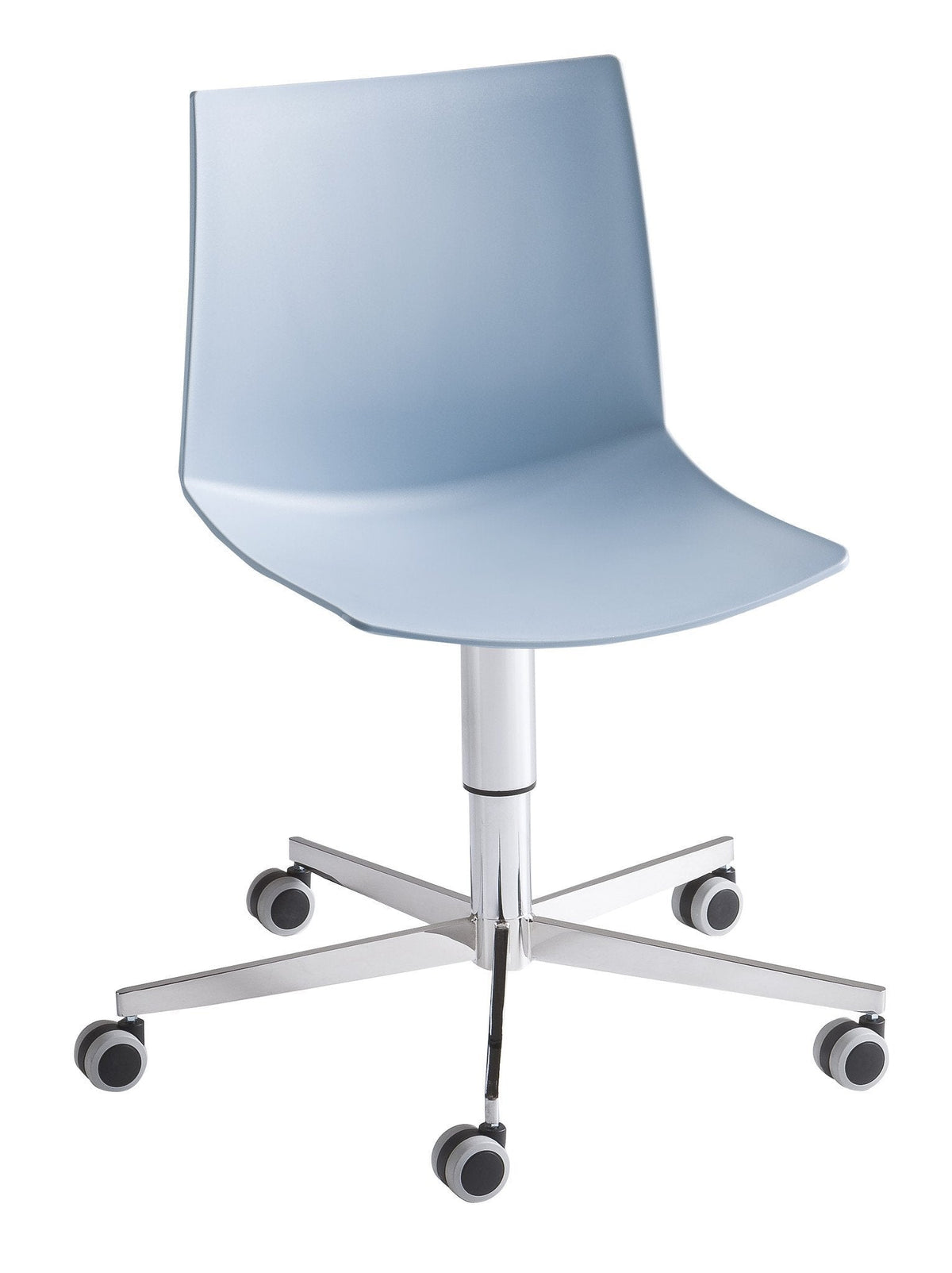 Kanvas Side Chair c/w Wheels-Gaber-Contract Furniture Store