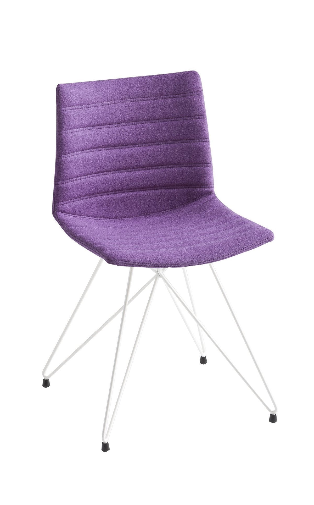 Kanvas Full Side Chair c/w Eiffel Base-Gaber-Contract Furniture Store
