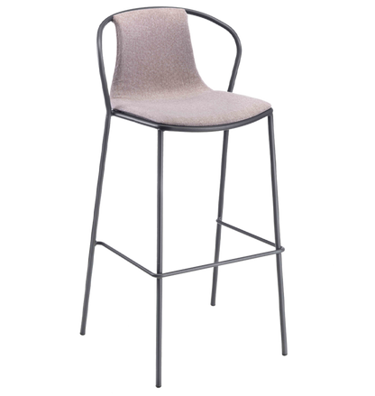 Kasia Upholstered High Stool-Contract Furniture Store for hospitality, leisure & commercial projects