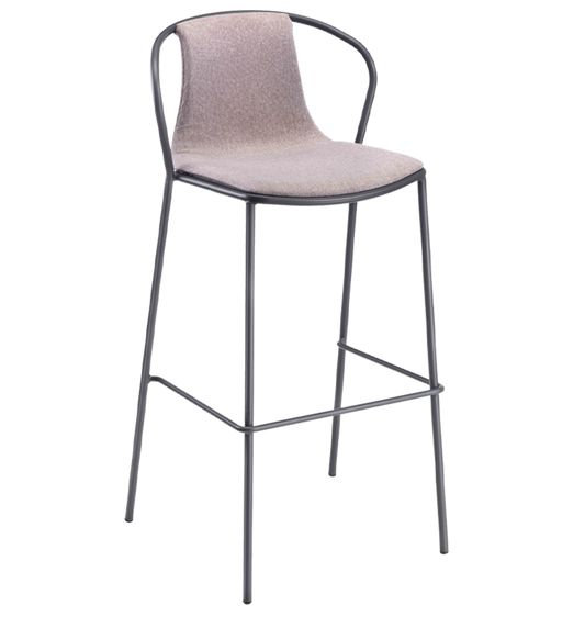 Kasia Upholstered High Stool-Contract Furniture Store for hospitality, leisure & commercial projects