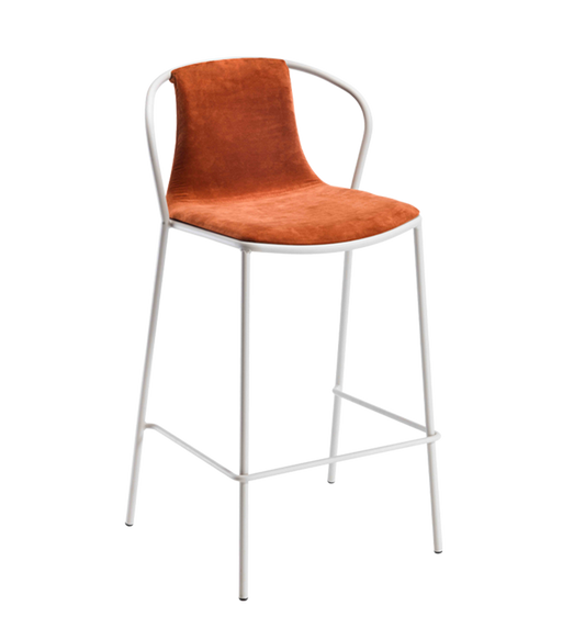 Kasia Upholstered High Stool-Contract Furniture Store for hospitality, leisure & commercial projects