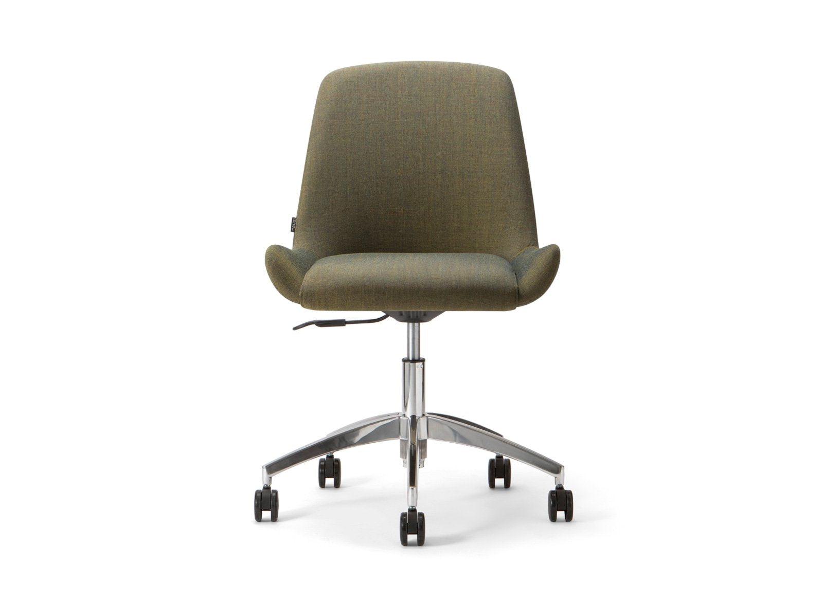 Kesy 01 Side Chair c/w Wheels-Torre-Contract Furniture Store